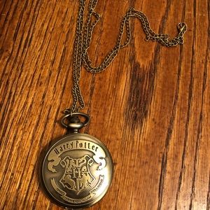 Harry Potter pocket watch necklace